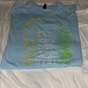 Wild Fable Blue and Green Short Sleeve Tee